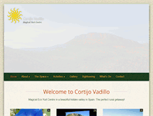 Tablet Screenshot of cortijovadillo.com